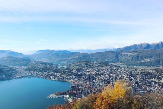 Лугано. Швейцария, кантон Тичино