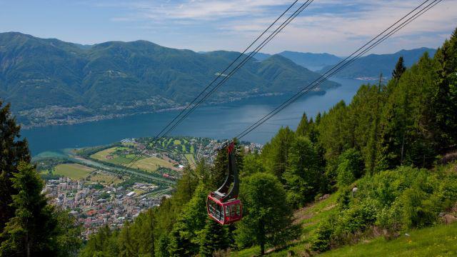 Гора Каркада, Локарно, Швейцария