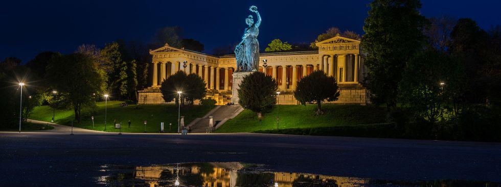 Статуя Бавария. Достопримечательности Мюнхена